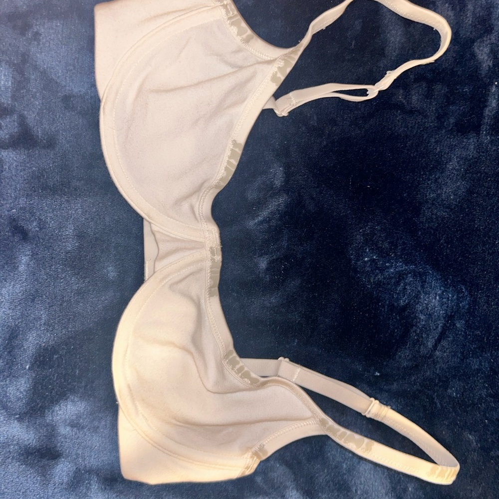 SKIMS Logo Underwire Demi Bra in Stretch-cotton (BNWT) - Picture 4 of 14